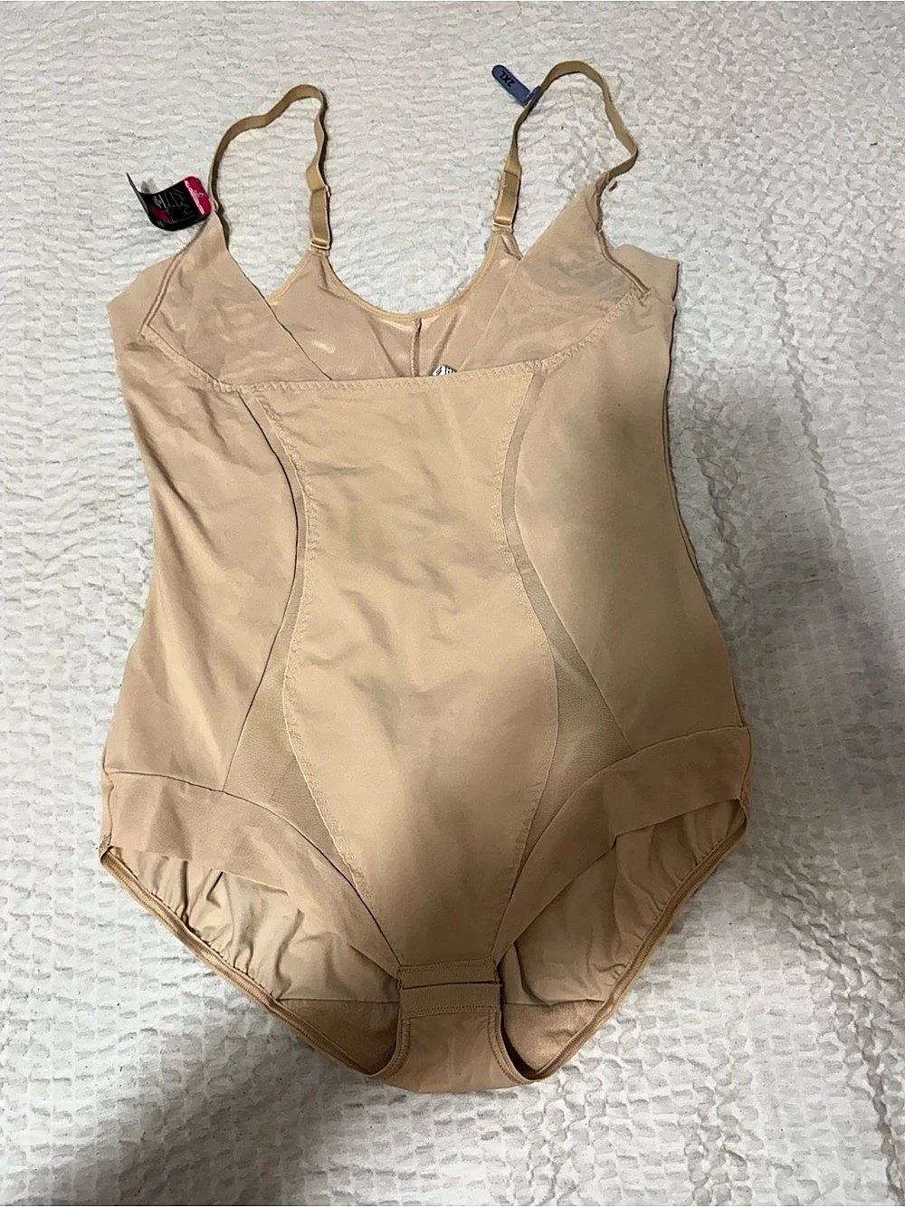 Shape wear Maidenform All-Over Solution Endlessly Smooth Body Briefer Beige 2XL